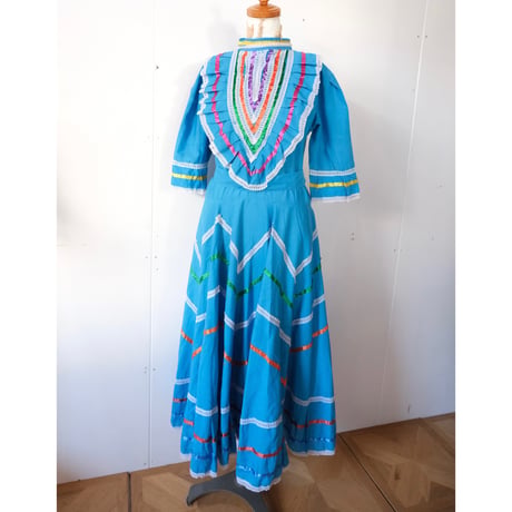 colorful ribbon dress