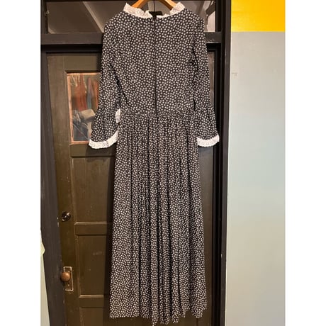 70s special vintage / bell sleeve floral dress