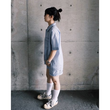 cotton pajama setup “blue”