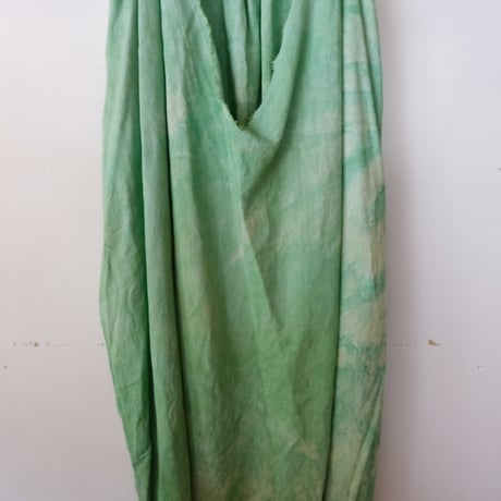 eski.  original dress / overdye "green"