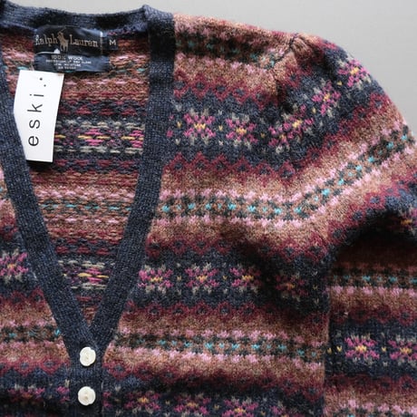 Ralph Lauren / knit cardigan