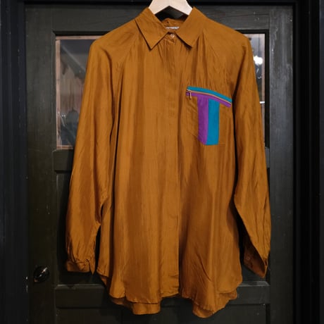 design silk shirt