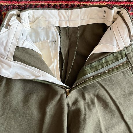 US army / M-51 wool trousers "dead stock"