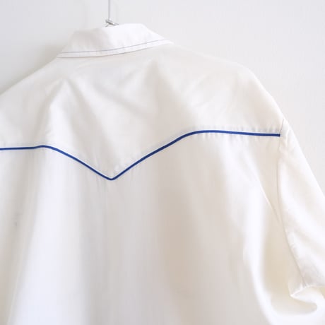 western shirt / white