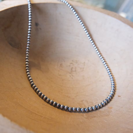 navajo perl necklace / 3mm 46〜51cm