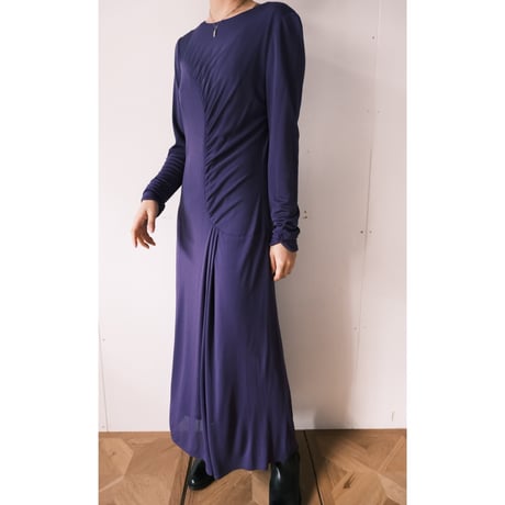 rayon purple dress
