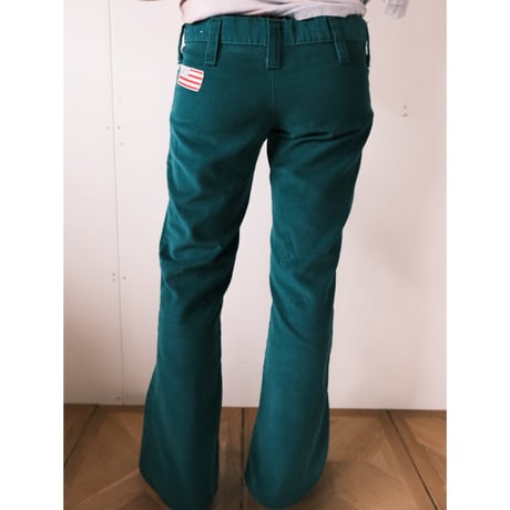 70s low waist flare pants