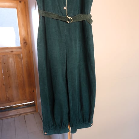 60-70s vintage corduroy all-in-one