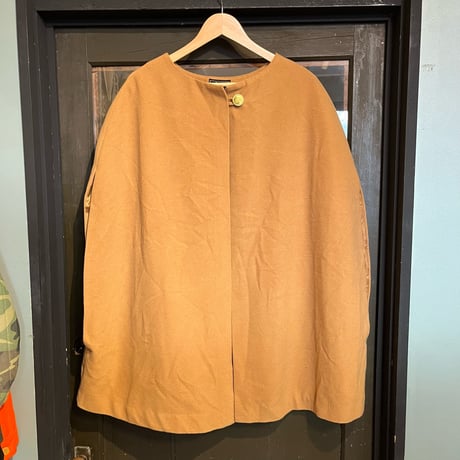 wide silhouette poncho