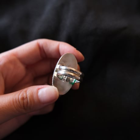 indian jewely / phosphosiderite ring