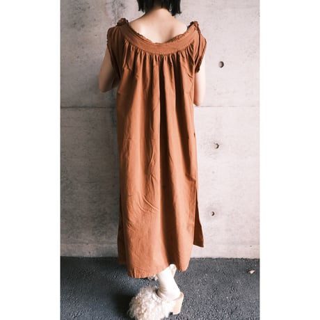 antique overdye cotton dress
