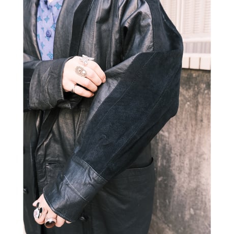 leather coat