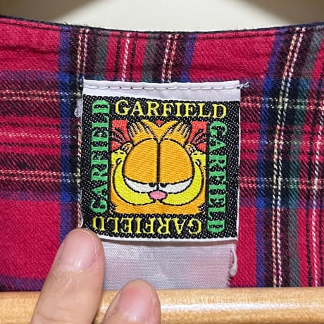 "Garfield" check cotton dress