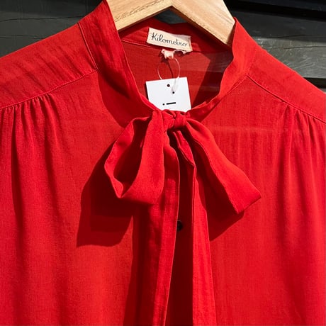 bow-tie blouse
