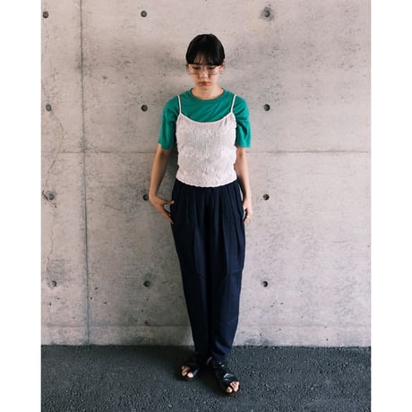 embroidery×beads camisole