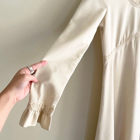 〜70s ivory dress