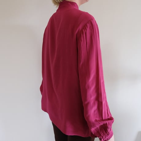 silk china blouse