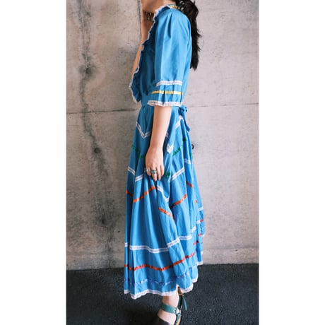 colorful ribbon dress