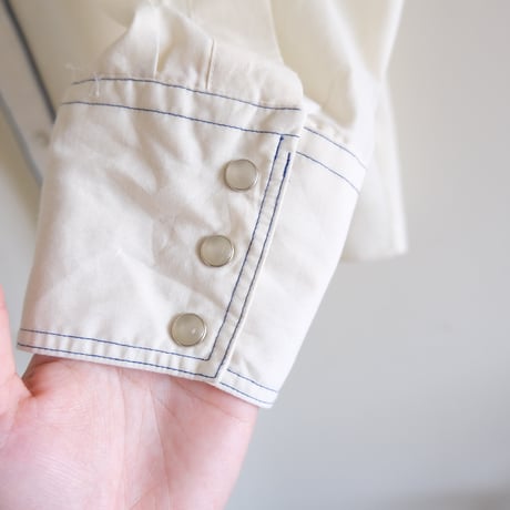 western shirt / white