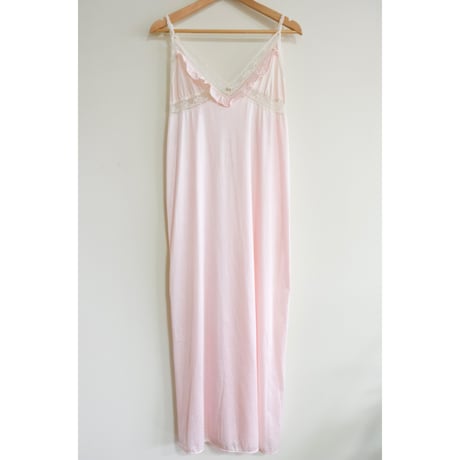 70s pin dot cami dress