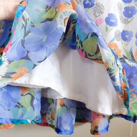 70s flower dress