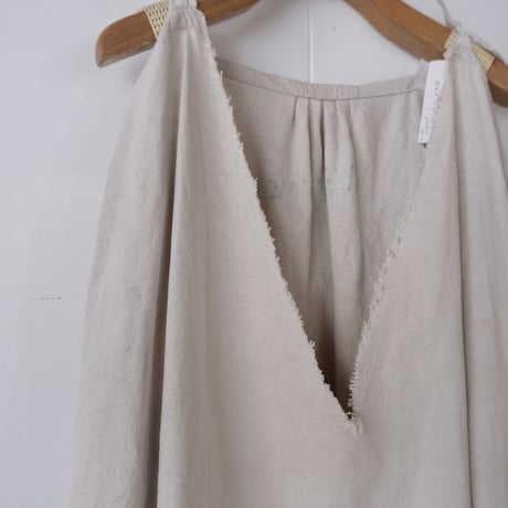 eski. × 画楽 / original linen dress