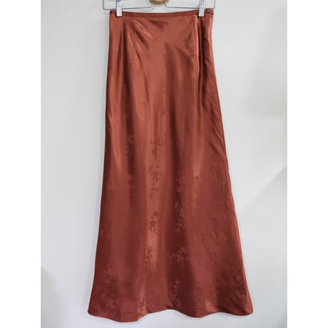 terracotta skirt