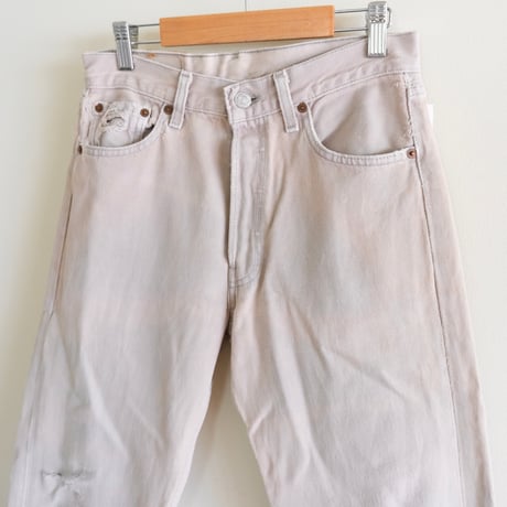 Levi's lot.501 / gray denim / made in USA