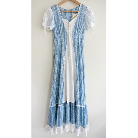 GUNNE SAX / lace up dress