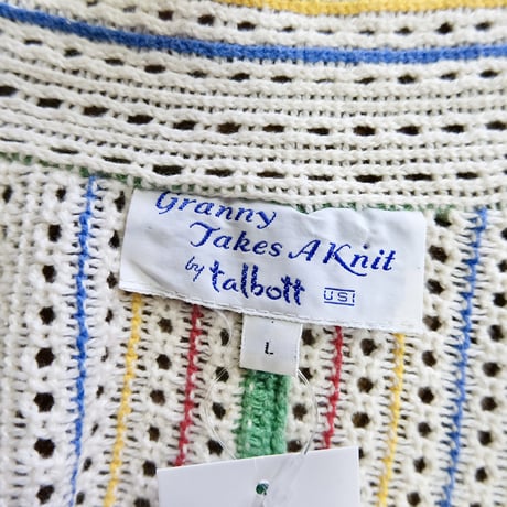 60-70s vintage / cotton knit shirts