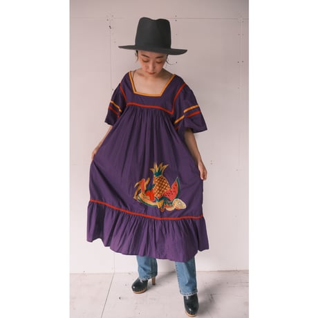 fruit dress / made in India