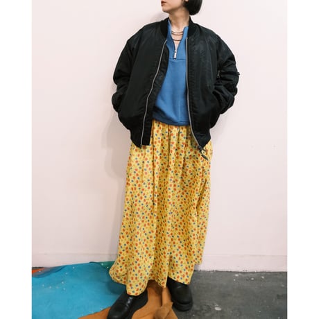 reversible / MA-1 type nylon jacket