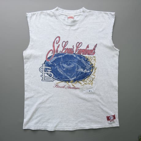 cut off print tee / gray