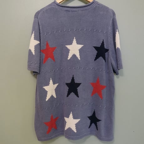 "star" cotton knit