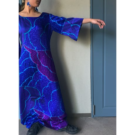 vintage / water surface dress