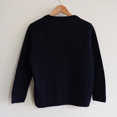 60s Navy Wool Cardigan