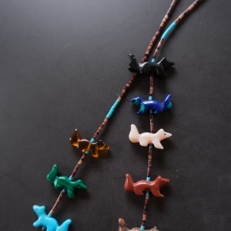 fetish necklace / fox