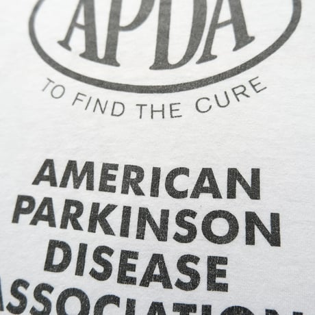 old print tee / white