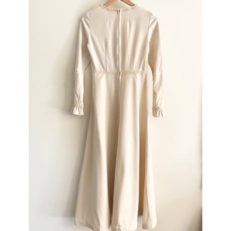 〜70s ivory dress