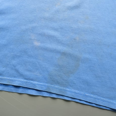 Hanes / print tee / blue