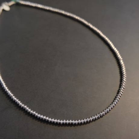 navajo perl necklace / 3mm