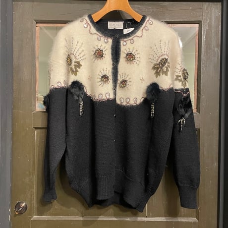 design knit cardigan