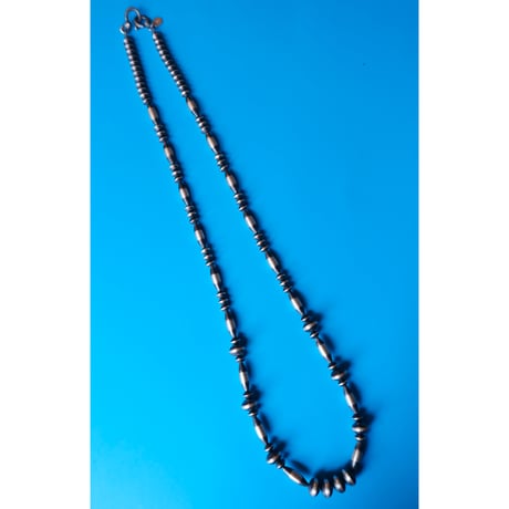 navajo / silver beads mix necklace