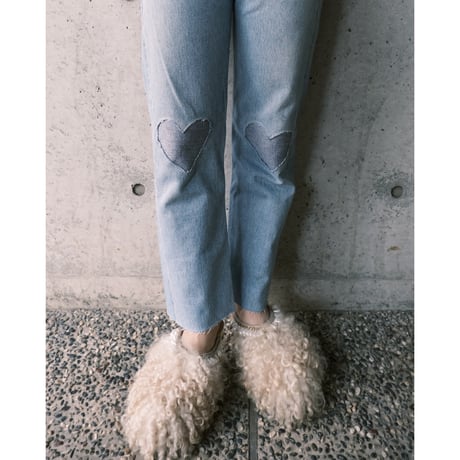 eski. original remake "♡" denim