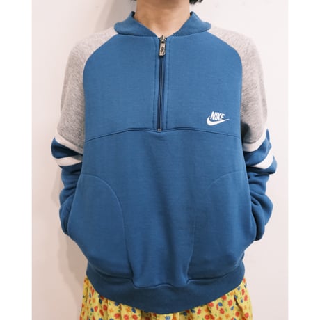 NIKE / half zip sweat