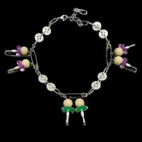 eski. original shell chain necklace "fairy"
