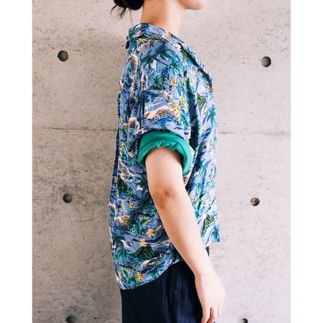 Flower Hawaiian shirts