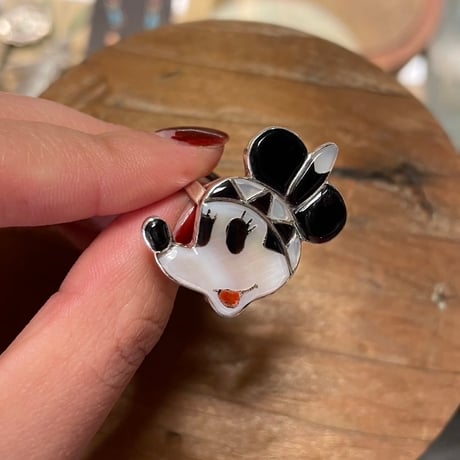 ZUNI "DonDewa" / Indian minnie ring