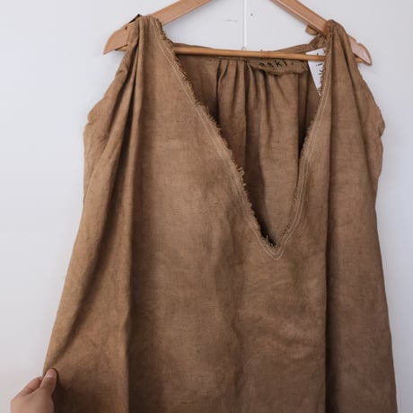 eski.  original dress / overdye "brown"