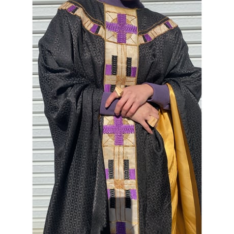 vintage / special poncho dress